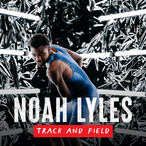 Noah Lyles Kamehame Wave GIF