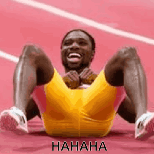 Noah Lyles Laughing At You GIF