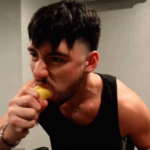 Noah Taitano Eating Banana GIF