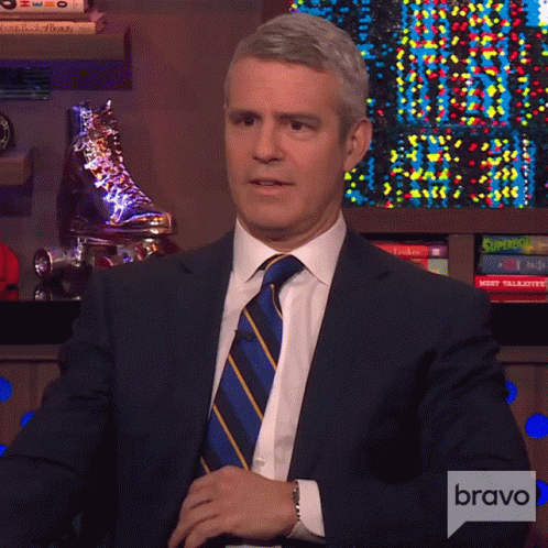 Nodding Andy Cohen GIF