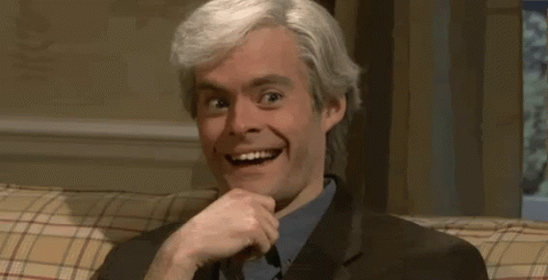 Nodding Bill Hader Right GIF