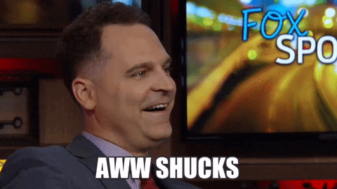 Nodding Jay Onrait Awww Shucks GIF