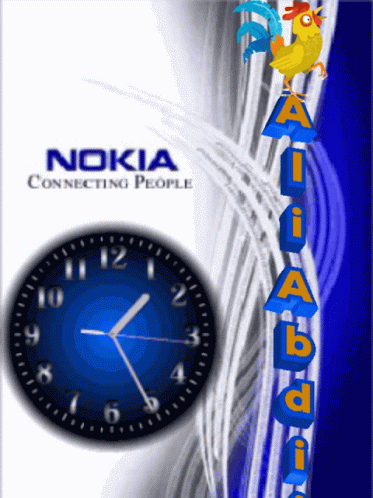 Nokia Clock Connecting People GIF