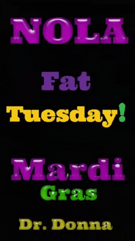 Nola Happy Fat Tuesday Mardi Gras GIF