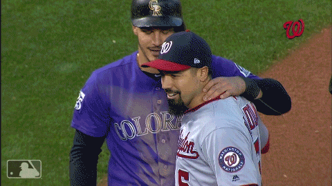 Nolan Arenado Anthony Rendon GIF