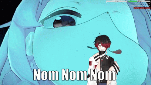 Nom Nom Anime Vore Emojis GIF