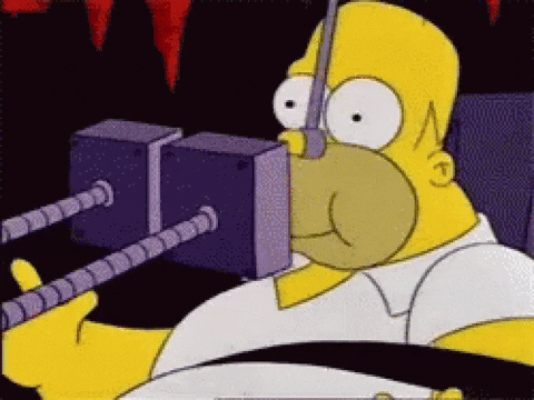 Nom Nom Pictures Eating Homer Simpson GIF