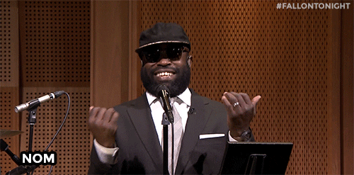 Nom Nom The Tonight Show Eating GIF