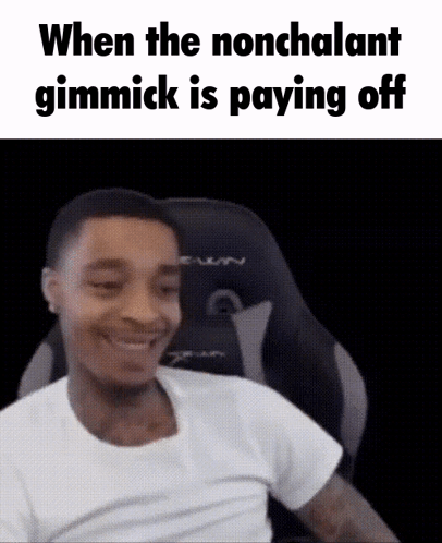 Nonchalant Nonchalant Gimmick GIF