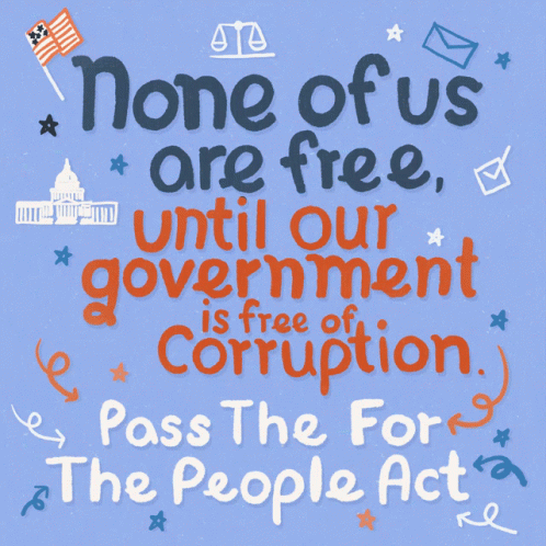 None of Us Are Free of Corruption Poster