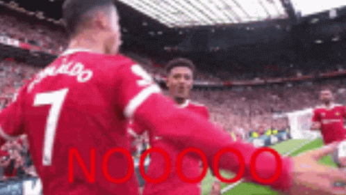 Nooooo Cristiano Ronaldo Reverse Playback GIF