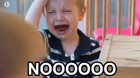 Nooooo Funny Kid Having Tantrums GIF
