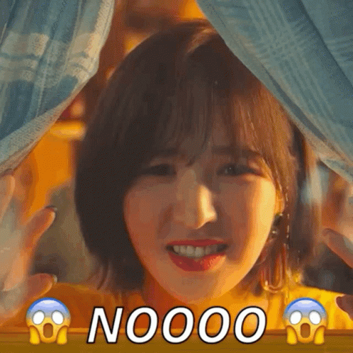 Nooooo Korean Drama Zoom Out Screaming GIF