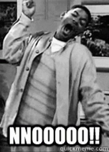 Nooooo Over Acting Will Smith GIF