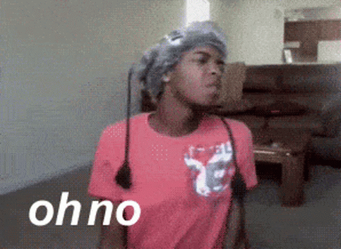 Nooooo Sassy Kid Saying Big No GIF