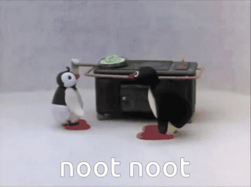 Noot Noot Cooking With Friend GIF