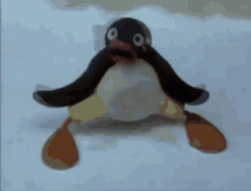 Noot Noot Crying In Frustration GIF