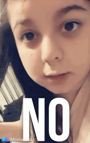 Nope Nope Nope Young Lady Firm No GIF