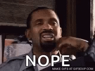 Nope Nope Nope 320 X 240 Gif GIF