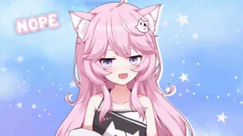 Nope Nope Nope Nyatasha Nyanners Vtube GIF