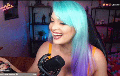 Nope Nope Nope Green Haired Girl Thumbs Down GIF