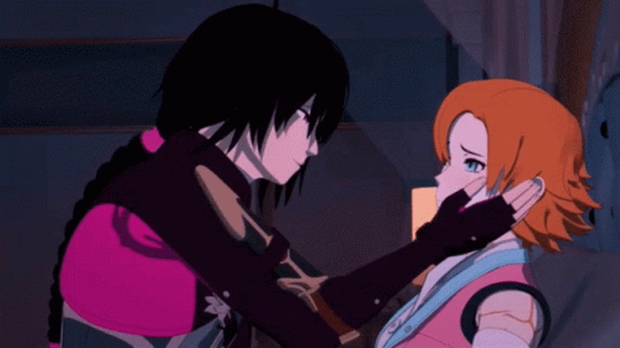 Nora Valkyrie Sweet Moment Nose Boop GIF