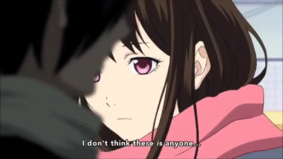 Noragami Yato And Hiyari Meet Eyes GIF