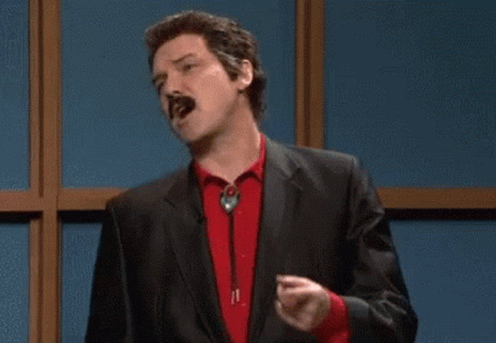  Norm Macdonald Doing Burt Reynolds GIF