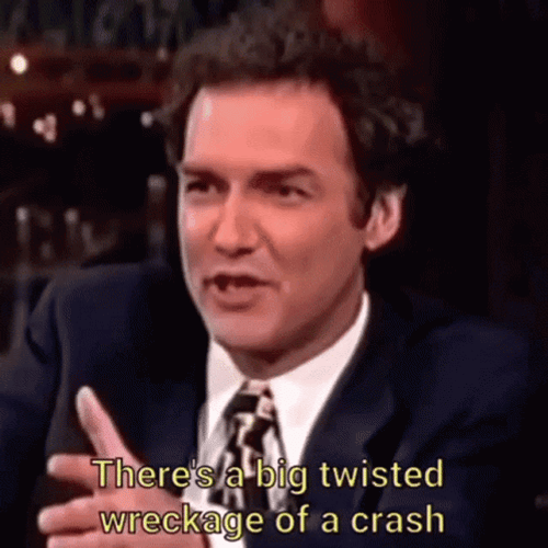  Norm Macdonald On Letterman GIF