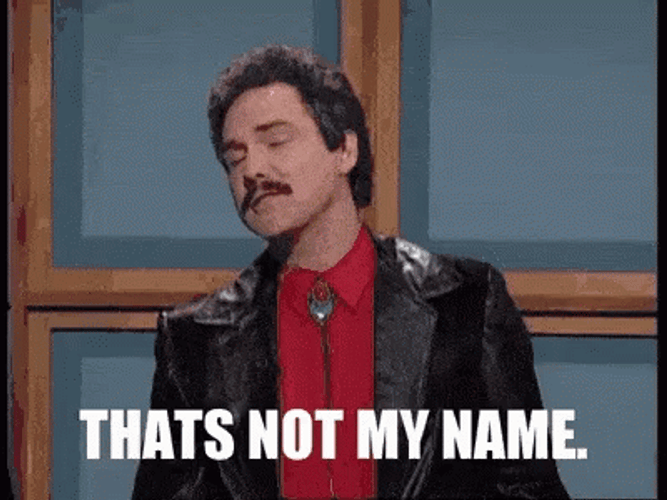 Norm Macdonald Thats Not My Name GIF