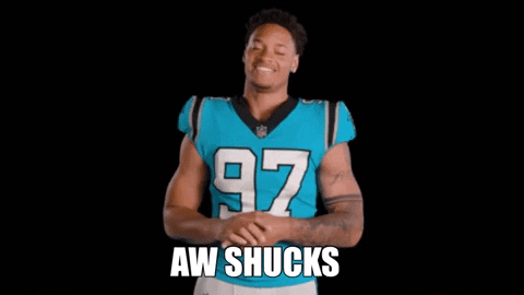 North Carolina Aww Shucks Reaction GIF
