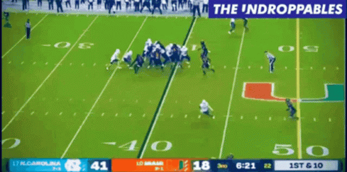 North Carolina vs Miami Football on TV