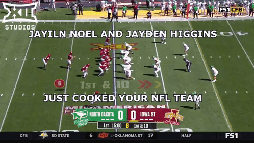 North Dakota vs Iowa St Football Game