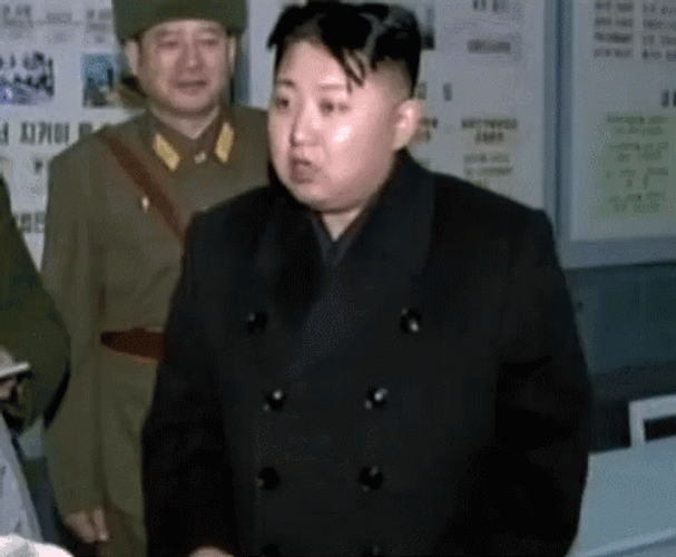 North Korea Kim Jong Un Circling Hands GIF