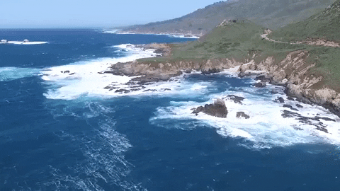 Northern California Coastline GIF
