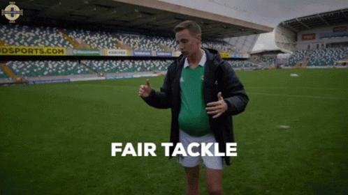 Northern Ireland Keith Cruise Fair Tackle GIF