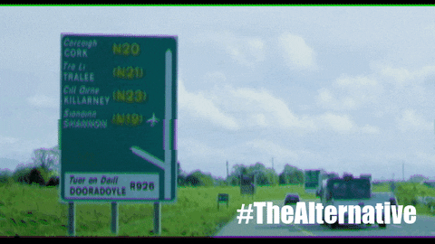 Northern Ireland N20 Highway Road GIF