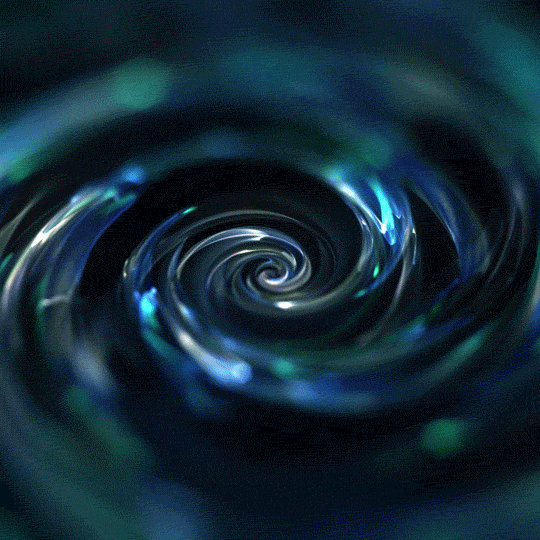 Northern Lights Crystal Whirl GIF