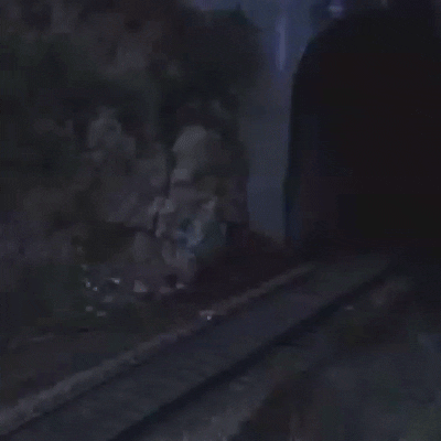 Northwest Train Tunnel Route GIF