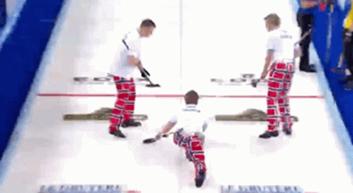 Norway Curling Olympics GIF