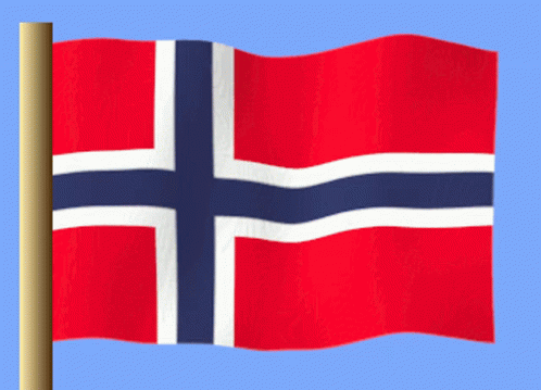 Norway Flag Animated GIF