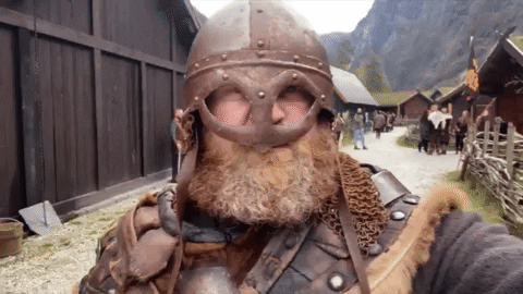 Norway Viking Walking GIF