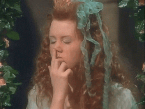 Nose Goes Lady Making A Face GIF