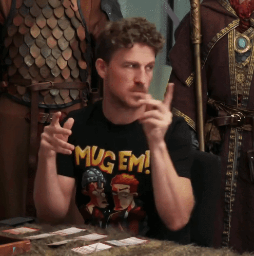 Nose Goes Man With Curly Hair GIF