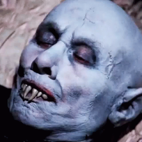 Nosferatu Creepy Face GIF