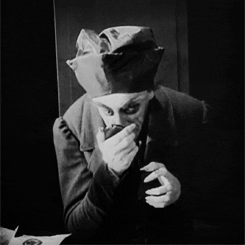 Nosferatu Looking Around GIF