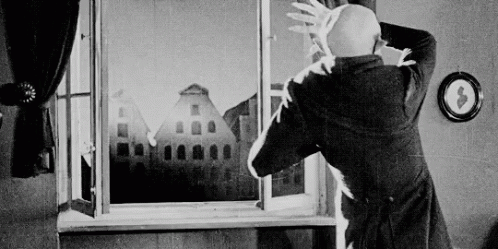 Nosferatu Scared Of Sunlight GIF