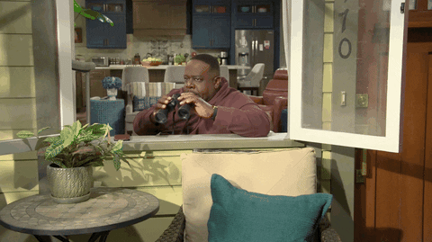 Nosy Cedric The Entertainer The Neighborhood GIF
