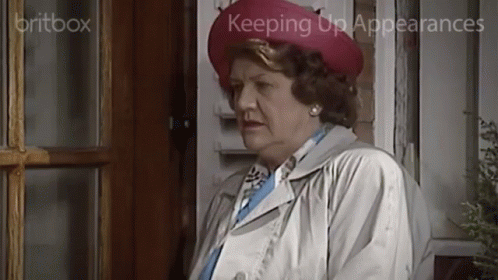 Nosy Hyacinth Keeping Up Appearances GIF