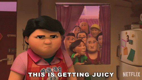 Nosy Neighbors From Wish Dragon Movie GIF